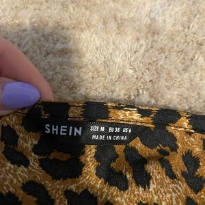 Cheetah print bodysuit